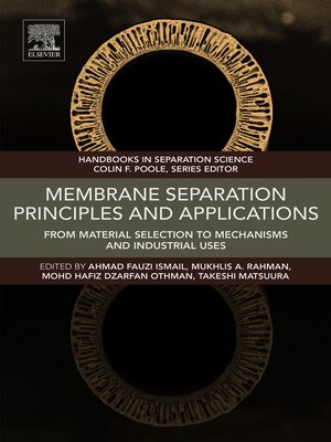 cover image of Membrane Separation Principles and Applications